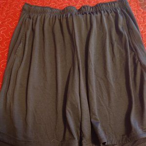 Reebok Mens Black Shorts with drawstring